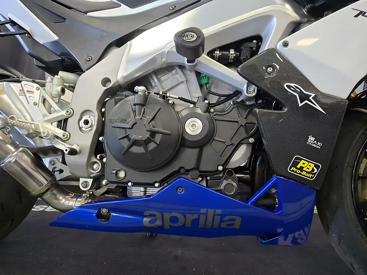 Used 2013 Aprilia Tuono V4 1000 White - Interior and Exterior details 5
