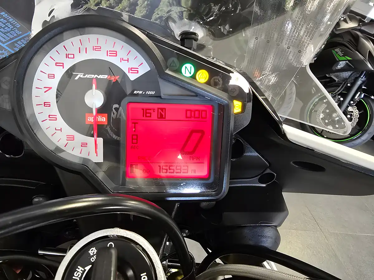 Used 2013 Aprilia Tuono V4 1000 White - Interior and Exterior details 9