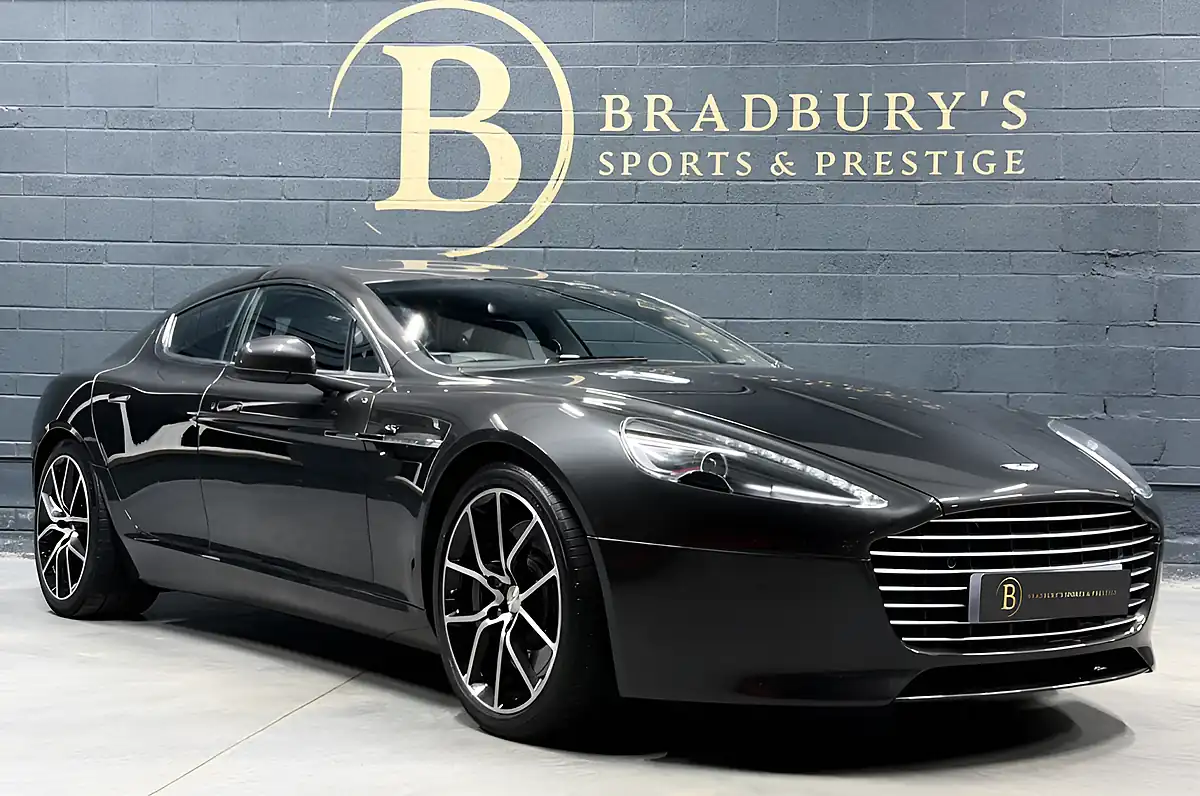 Used 2013 Aston Martin Rapide S Silver - Front View