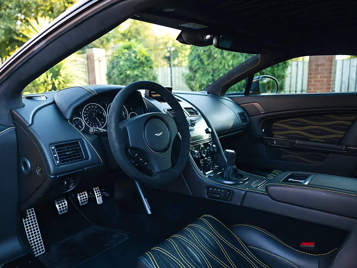 Used 2013 Aston Martin V12 Zagato Sunburst Yellow - Interior and Exterior details 13