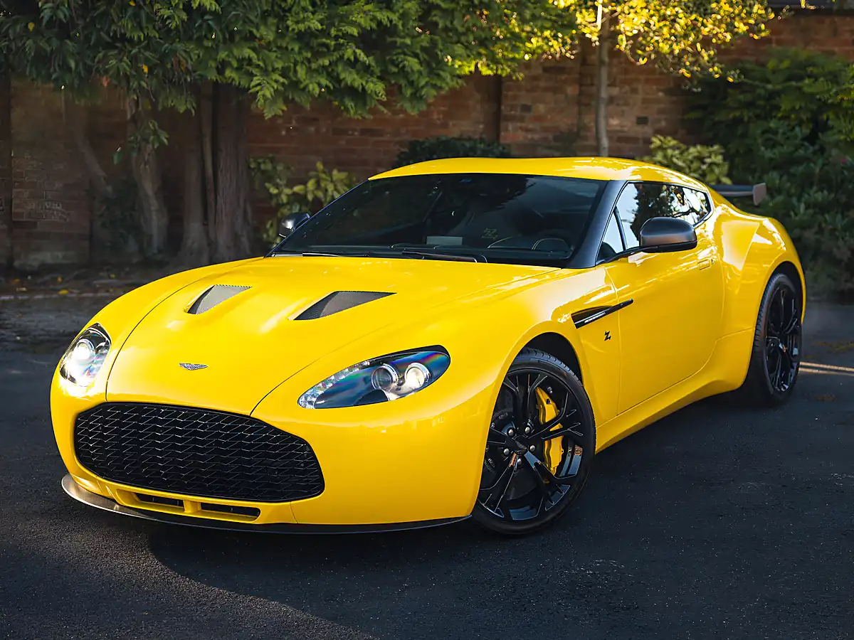 Used 2013 Aston Martin V12 Zagato Sunburst Yellow - Interior and Exterior details 2