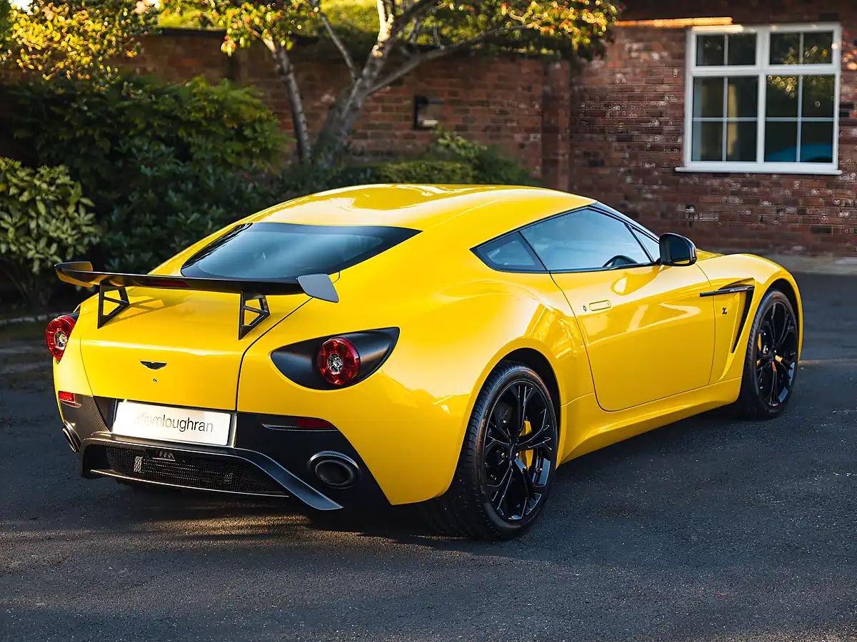 Used 2013 Aston Martin V12 Zagato Sunburst Yellow - Interior and Exterior details 4