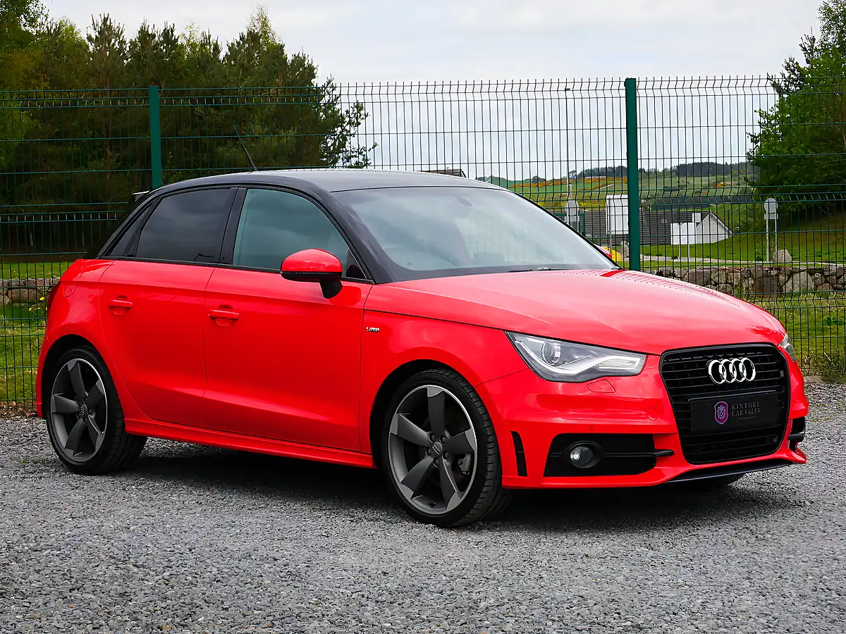Used 2013 Audi A1 Black Edition Misano Red Pearl - Interior and Exterior details 2