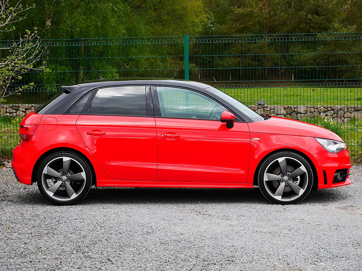 Used 2013 Audi A1 Black Edition Misano Red Pearl - Interior and Exterior details 5