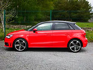 Used 2013 Audi A1 Black Edition Misano Red Pearl - Interior and Exterior details 6