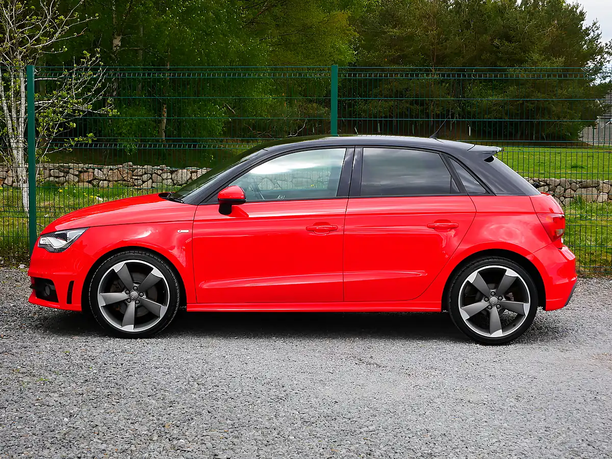 Used 2013 Audi A1 Black Edition Misano Red Pearl - Interior and Exterior details 6