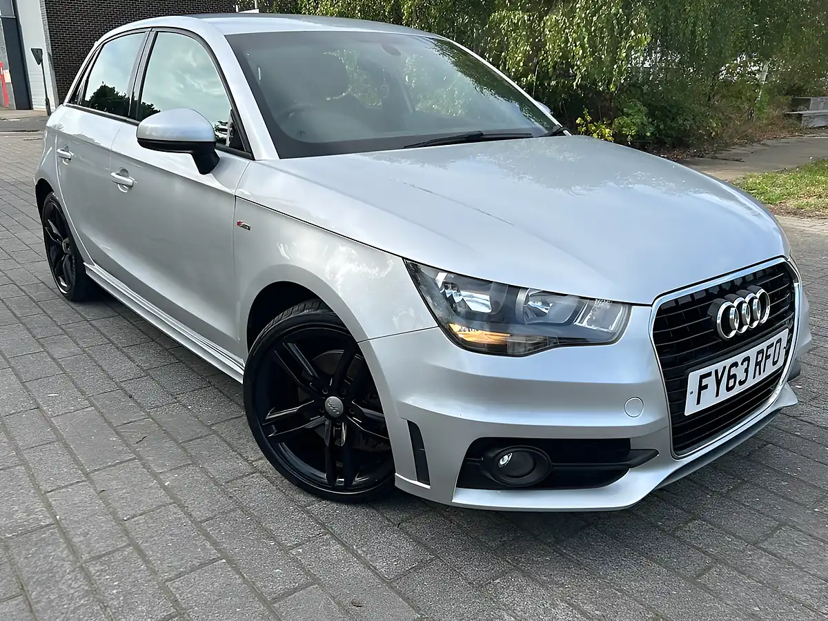 Used 2013 Audi A1 S Line Silver - Front View