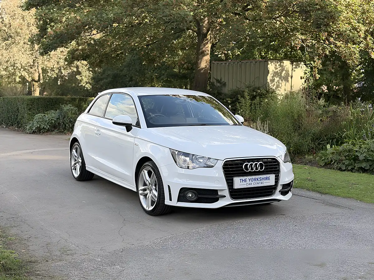 Used 2013 Audi A1 S Line White - Front View