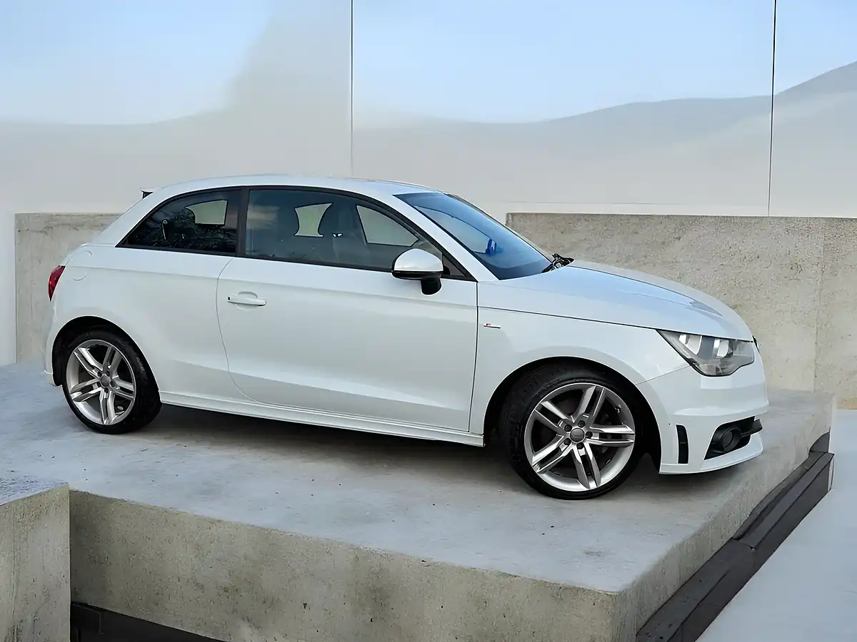 Used 2013 Audi A1 S Line White - Front View