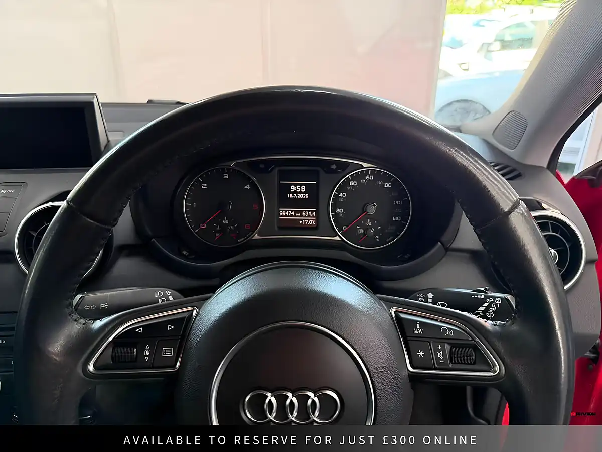 Used 2013 Audi A1 Sport Red - Interior and Exterior details 16