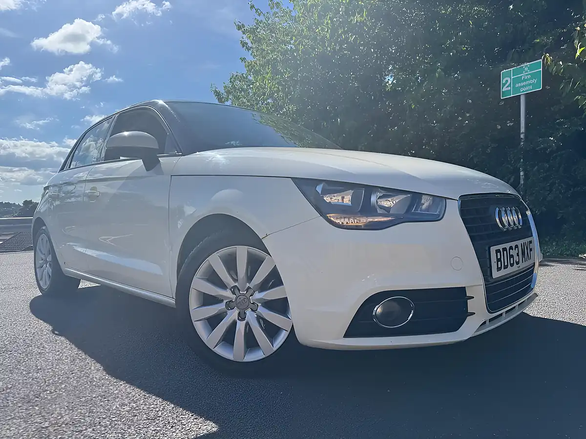 Used 2013 Audi A1 Sport Sportback White - Front View