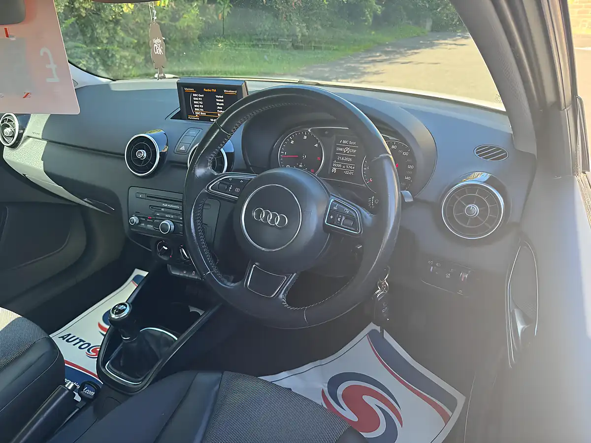 Used 2013 Audi A1 Sport Sportback White - Interior and Exterior details 14