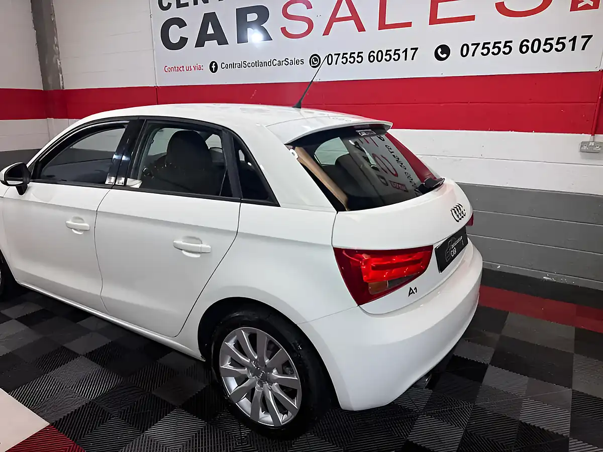 Used 2013 Audi A1 Sport White - Interior and Exterior details 8