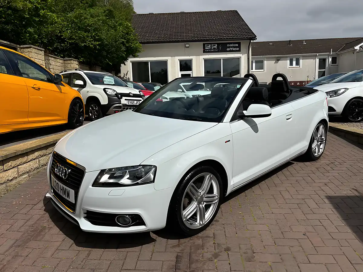 Used 2013 Audi A3 Cabriolet S Line Final Edition White - Interior and Exterior details 2