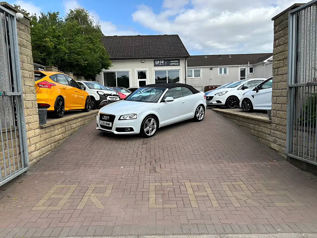 Used 2013 Audi A3 Cabriolet S Line Final Edition White - Interior and Exterior details 4