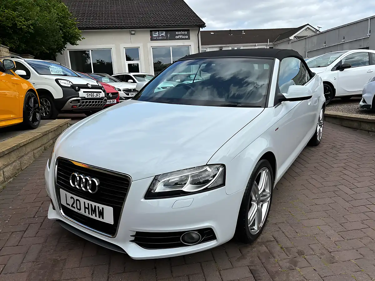 Used 2013 Audi A3 Cabriolet S Line Final Edition White - Interior and Exterior details 5