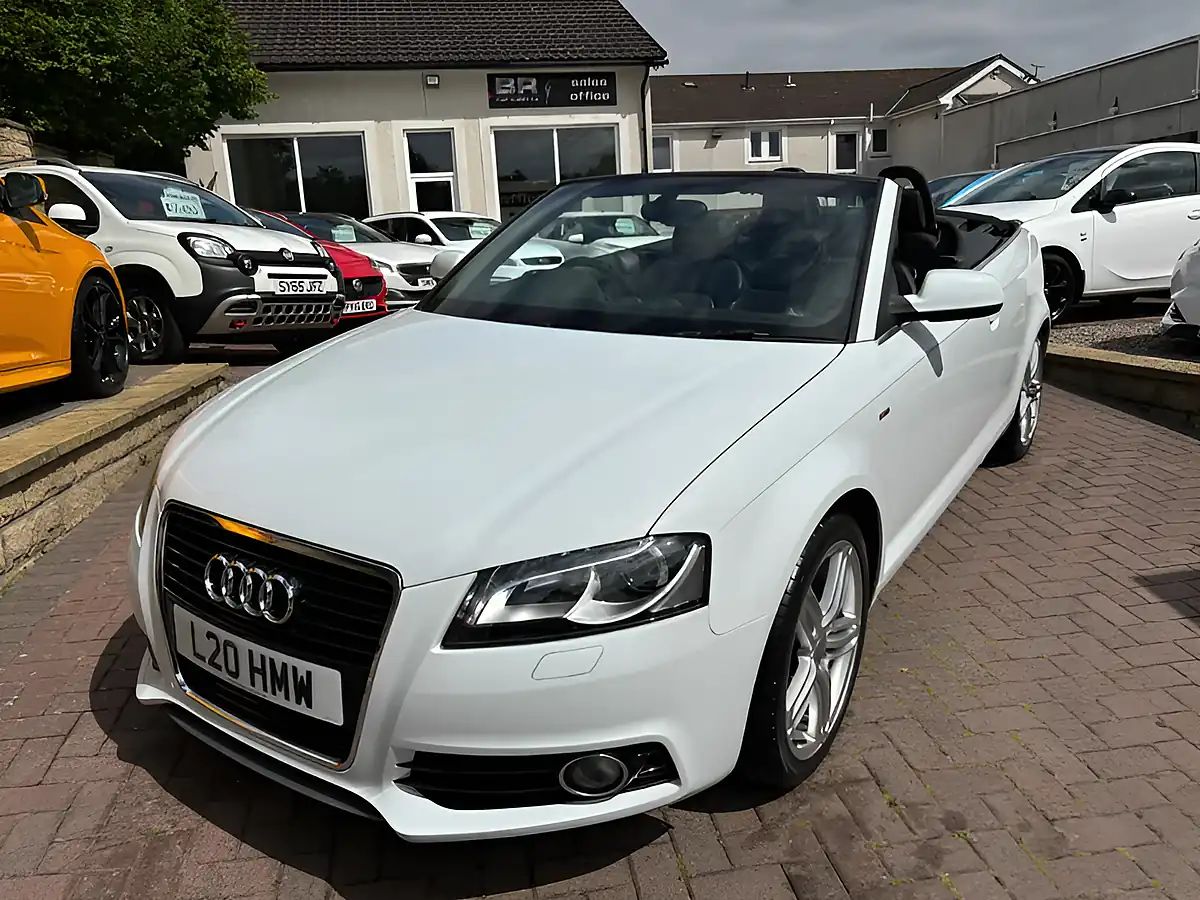 Used 2013 Audi A3 Cabriolet S Line Final Edition White - Interior and Exterior details 6