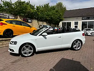 Used 2013 Audi A3 Cabriolet S Line Final Edition White - Interior and Exterior details 8