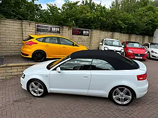 Used 2013 Audi A3 Cabriolet S Line Final Edition White - Interior and Exterior details 9