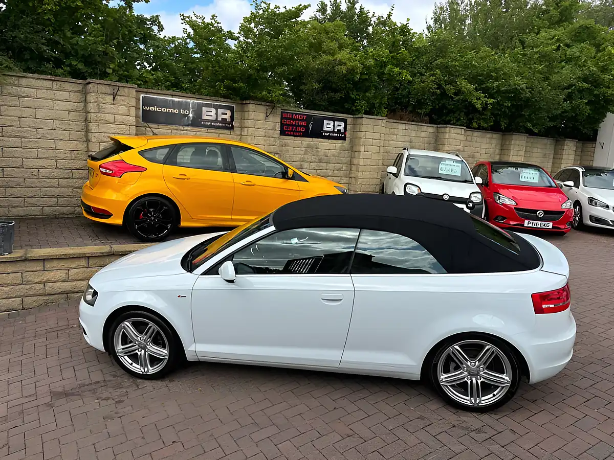 Used 2013 Audi A3 Cabriolet S Line Final Edition White - Interior and Exterior details 9