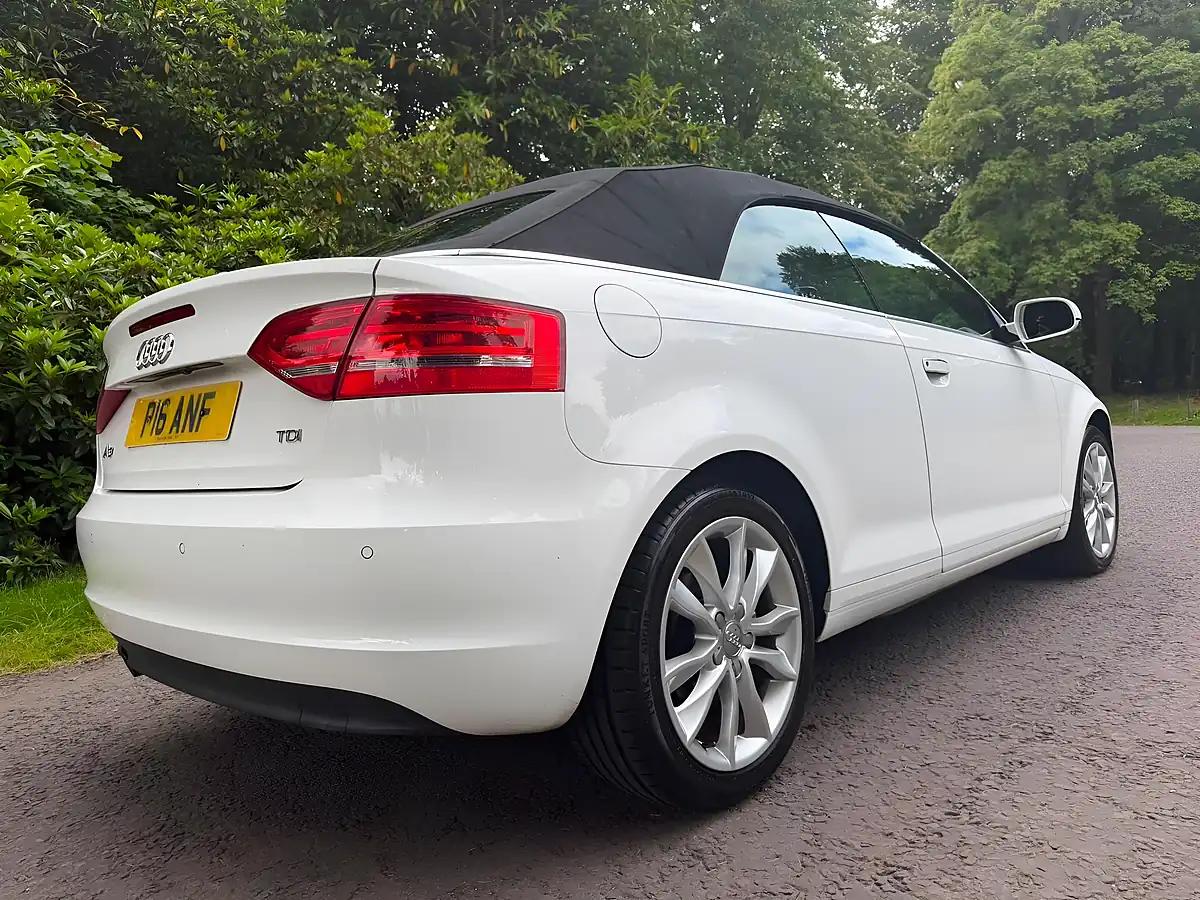 Used 2013 Audi A3 Cabriolet Sport Final Edition White - Interior and Exterior details 8