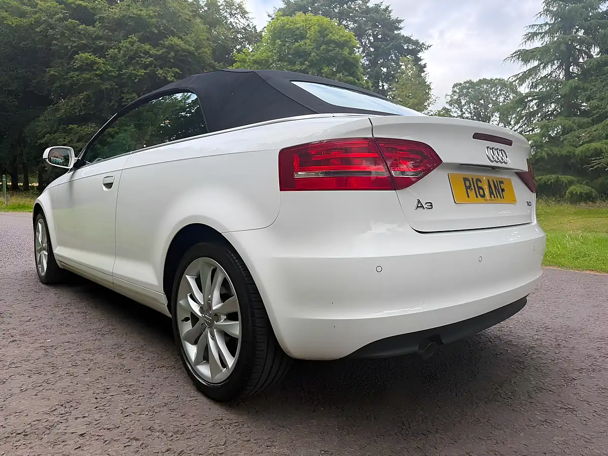 Used 2013 Audi A3 Cabriolet Sport Final Edition White - Interior and Exterior details 9