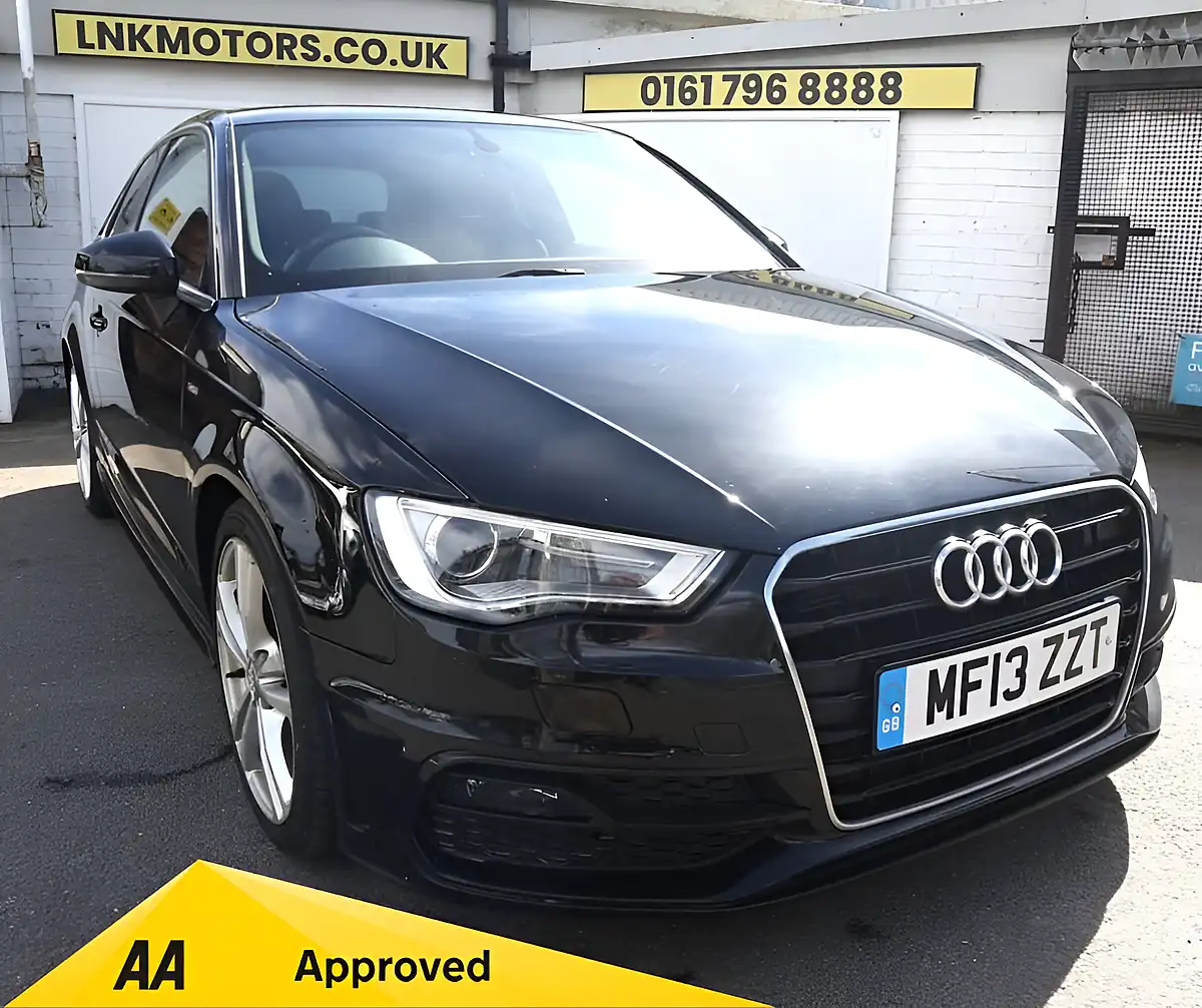 Used 2013 Audi A3 S Line Black - Front View