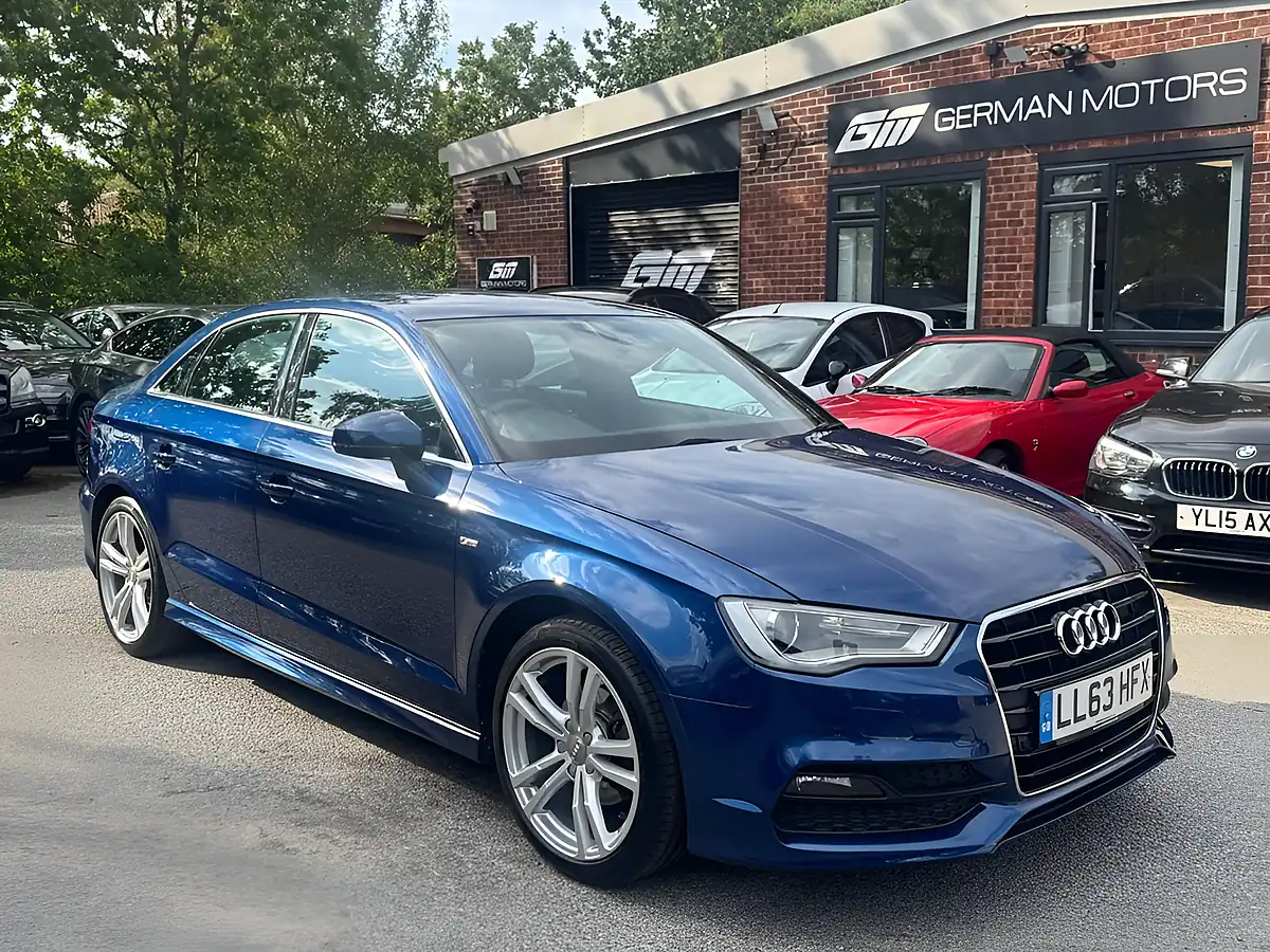 Used 2013 Audi A3 S Line Blue - Front View