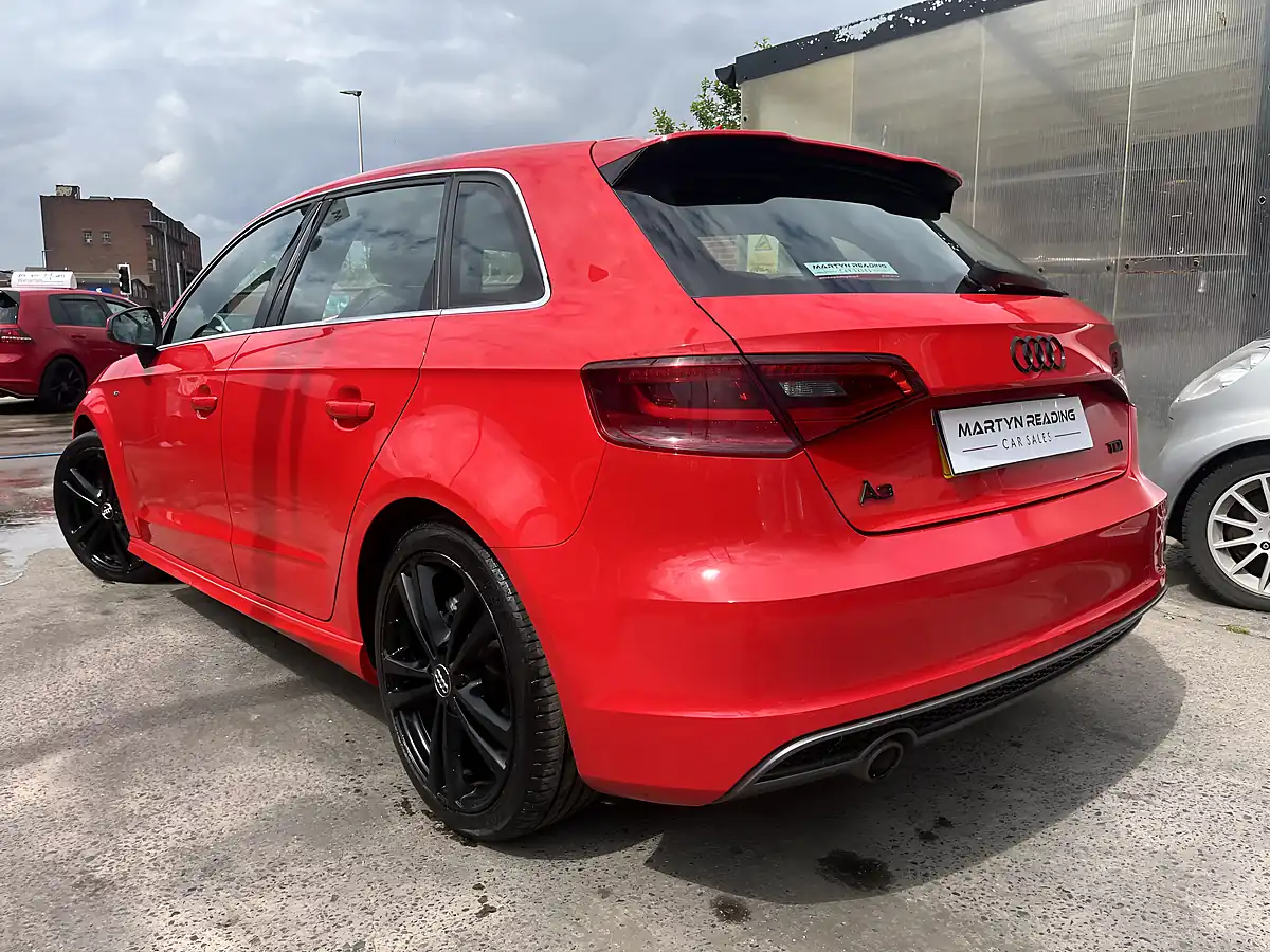 Used 2013 Audi A3 S Line Red - Interior and Exterior details 5