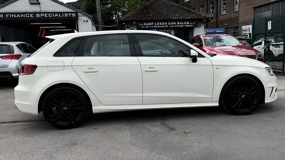 Used 2013 Audi A3 S Line Sportback White - Interior and Exterior details 2