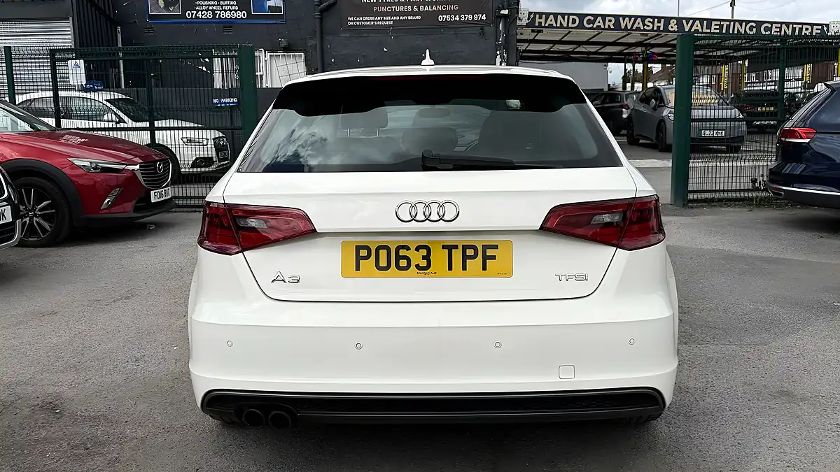 Used 2013 Audi A3 S Line Sportback White - Interior and Exterior details 4