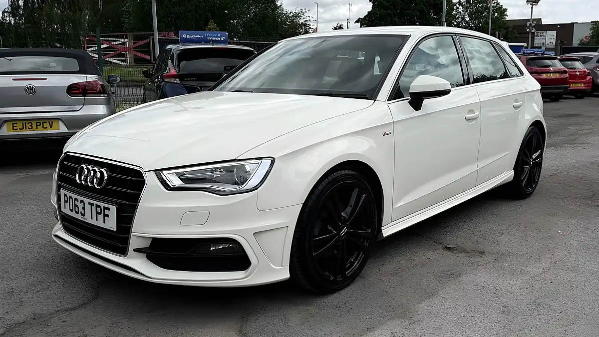 Used 2013 Audi A3 S Line Sportback White - Interior and Exterior details 7