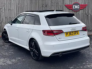 Used 2013 Audi A3 S Line Sportback White - Interior and Exterior details 2