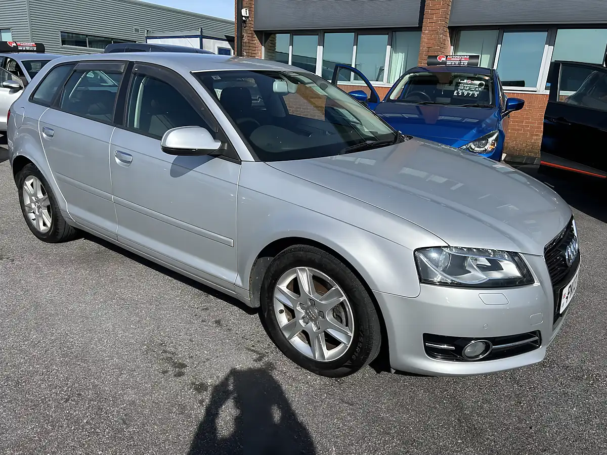 Used 2013 Audi A3 Silver - Front View
