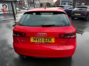 Used 2013 Audi A3 Sport Red - Interior and Exterior details 9