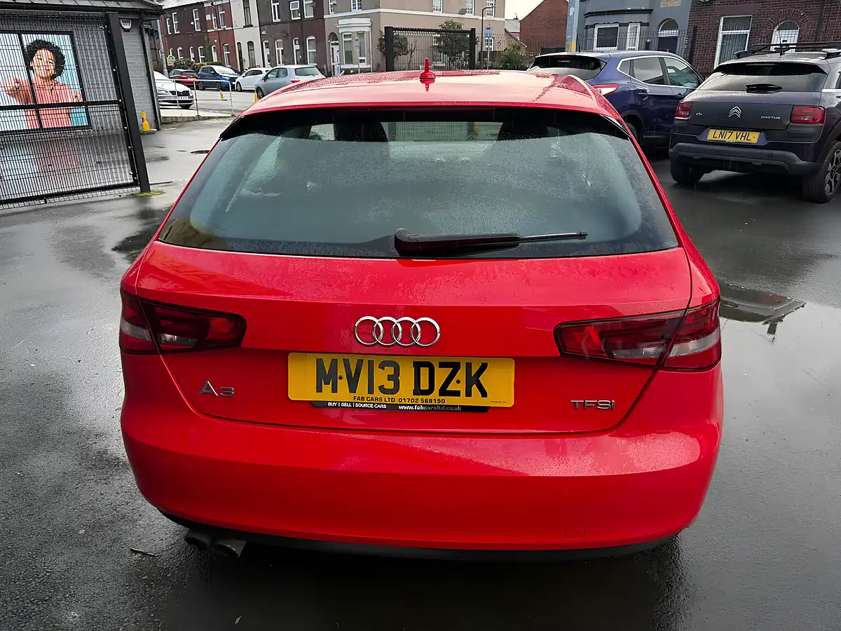 Used 2013 Audi A3 Sport Red - Interior and Exterior details 9