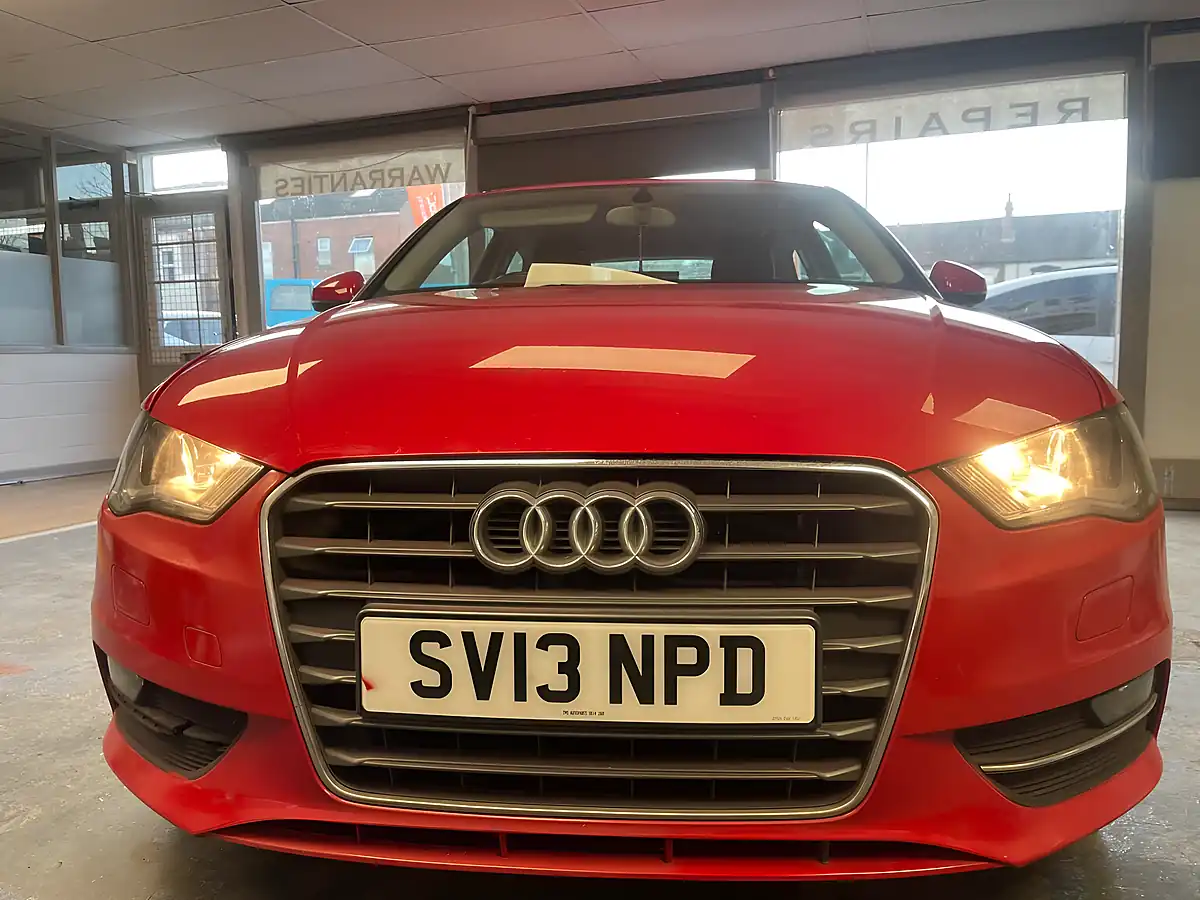 Used 2013 Audi A3 Sport Red - Interior and Exterior details 2
