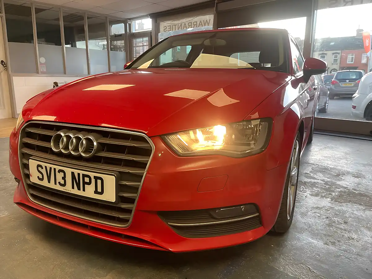 Used 2013 Audi A3 Sport Red - Interior and Exterior details 6