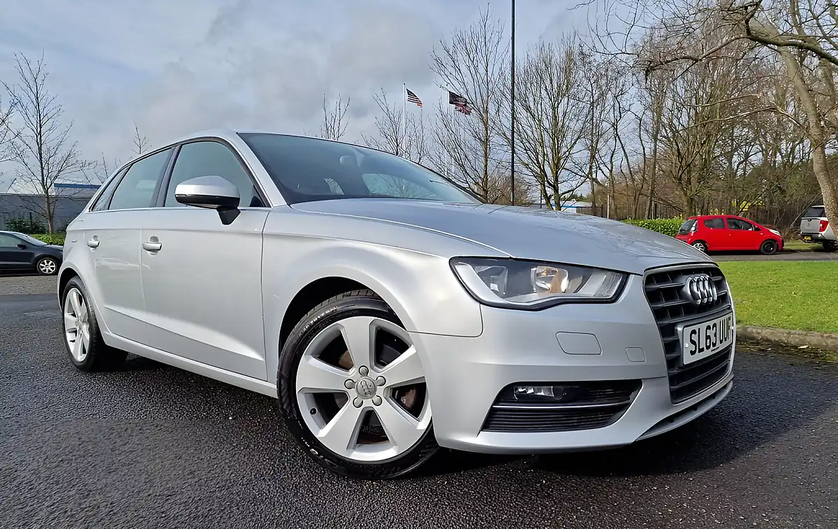 Used 2013 Audi A3 Sport Silver - Front View