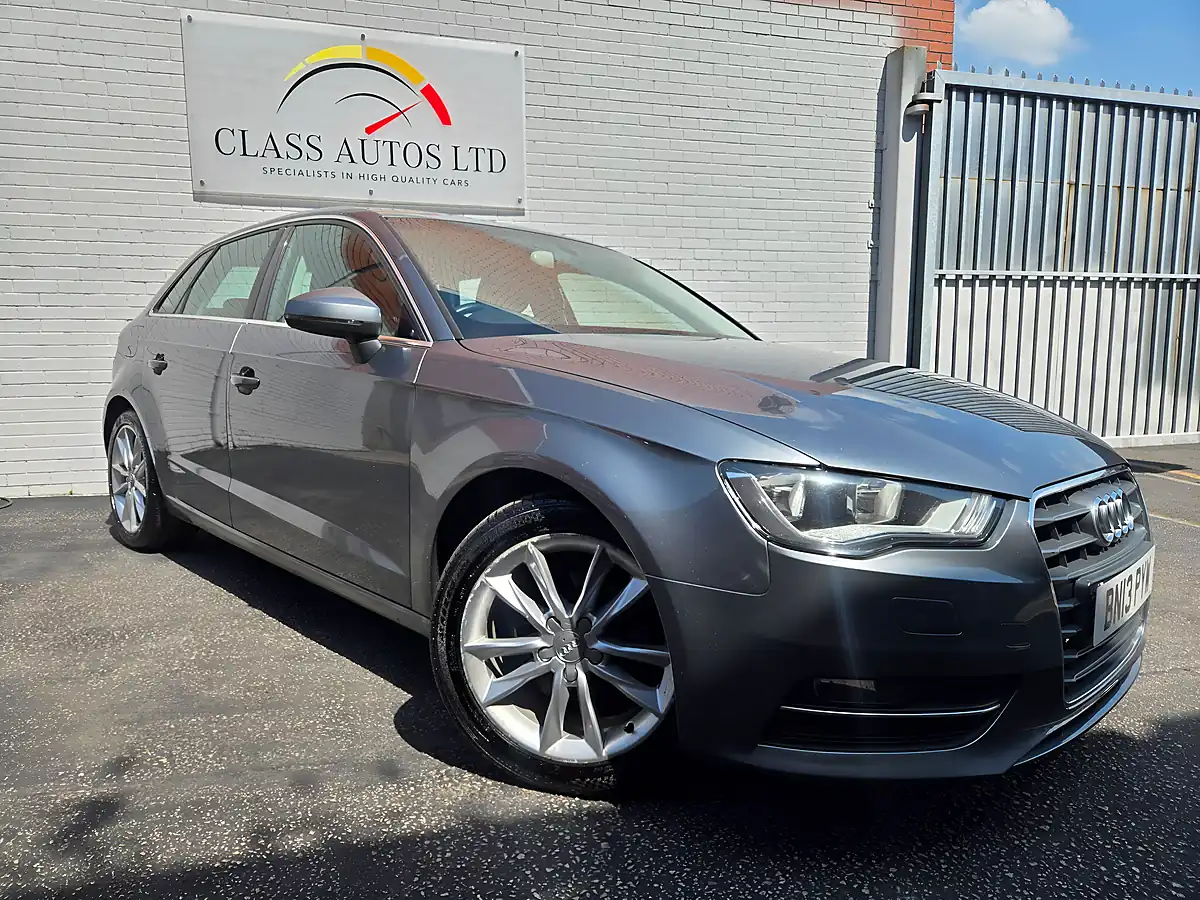 Used 2013 Audi A3 Sport Sportback S Tronic Grey - Front View