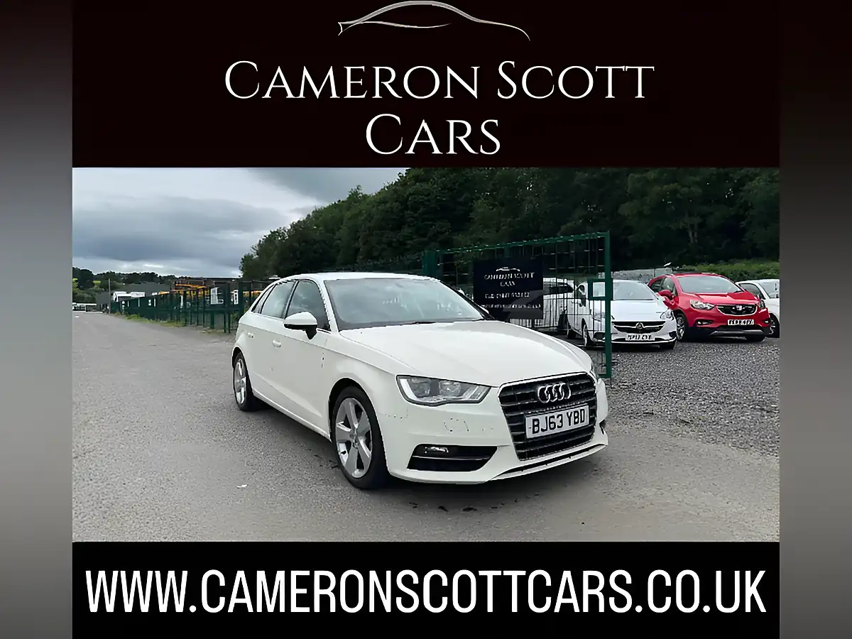 Used 2013 Audi A3 Sport White - Front View