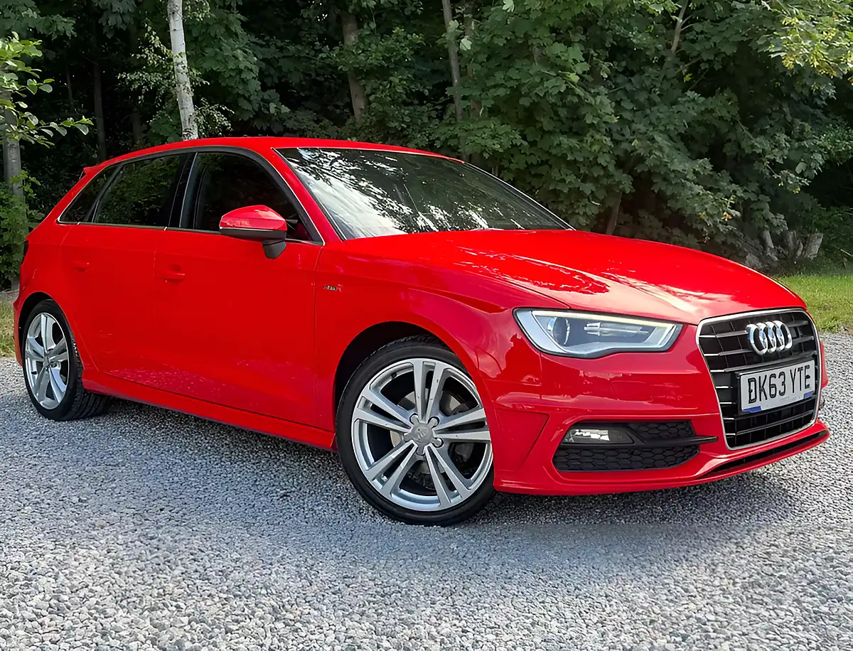 Used 2013 Audi A3 Sportback S Line Misano Red - Front View