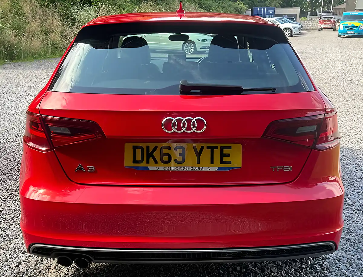 Used 2013 Audi A3 Sportback S Line Misano Red - Interior and Exterior details 4