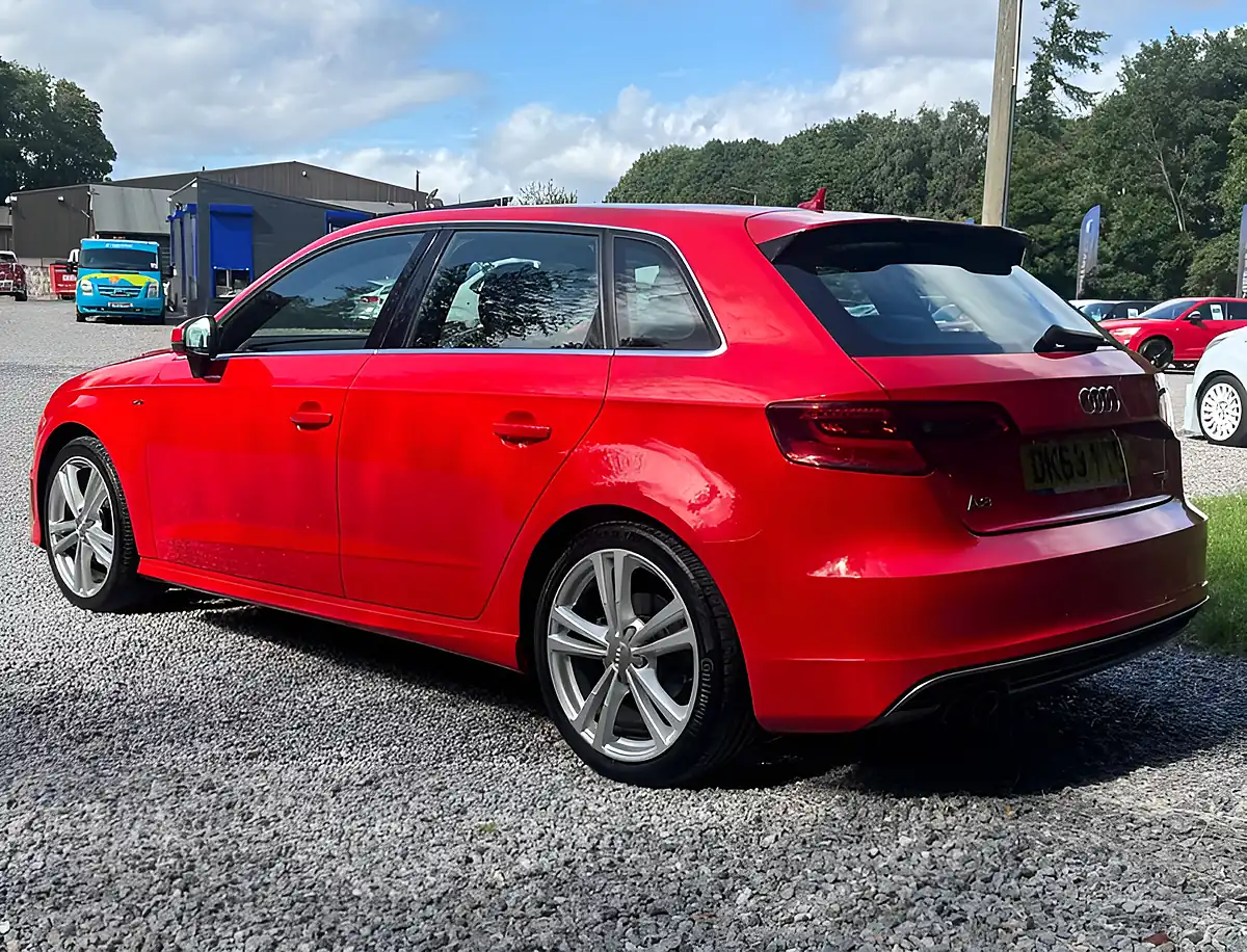 Used 2013 Audi A3 Sportback S Line Misano Red - Interior and Exterior details 5