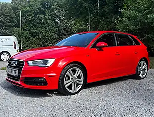Used 2013 Audi A3 Sportback S Line Misano Red - Interior and Exterior details 7