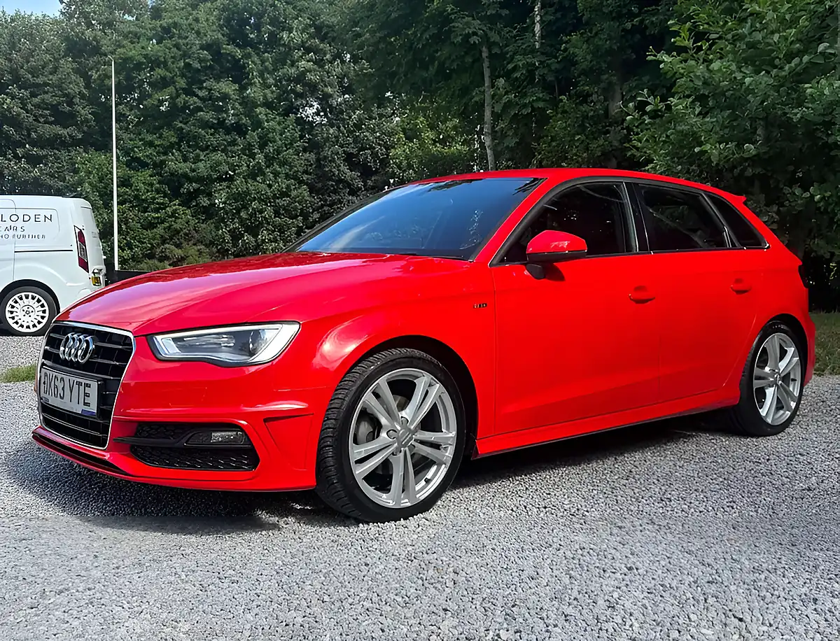 Used 2013 Audi A3 Sportback S Line Misano Red - Interior and Exterior details 7