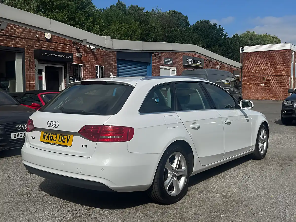 Used 2013 Audi A4 Avant Se Technik White - Interior and Exterior details 3