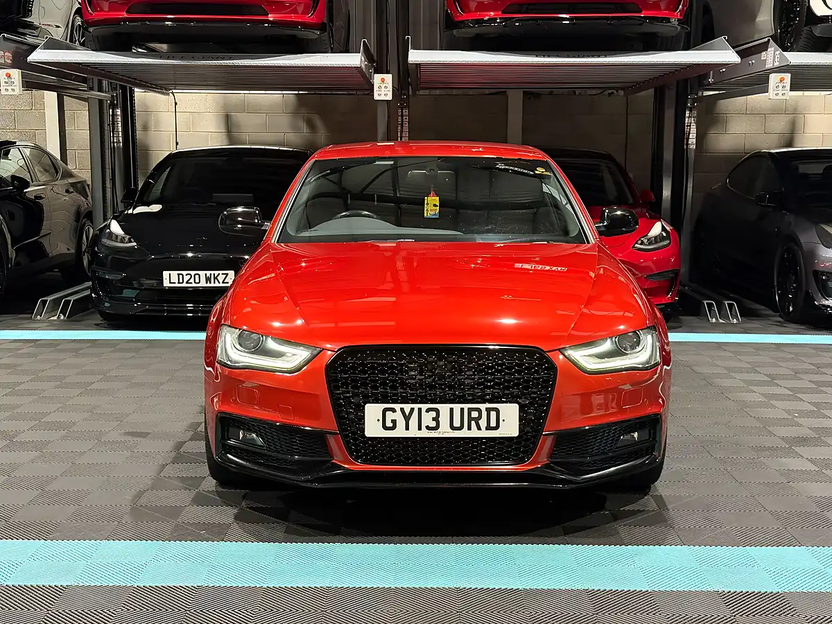 Used 2013 Audi A4 Black Edition Red - Interior and Exterior details 2