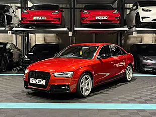 Used 2013 Audi A4 Black Edition Red - Interior and Exterior details 3