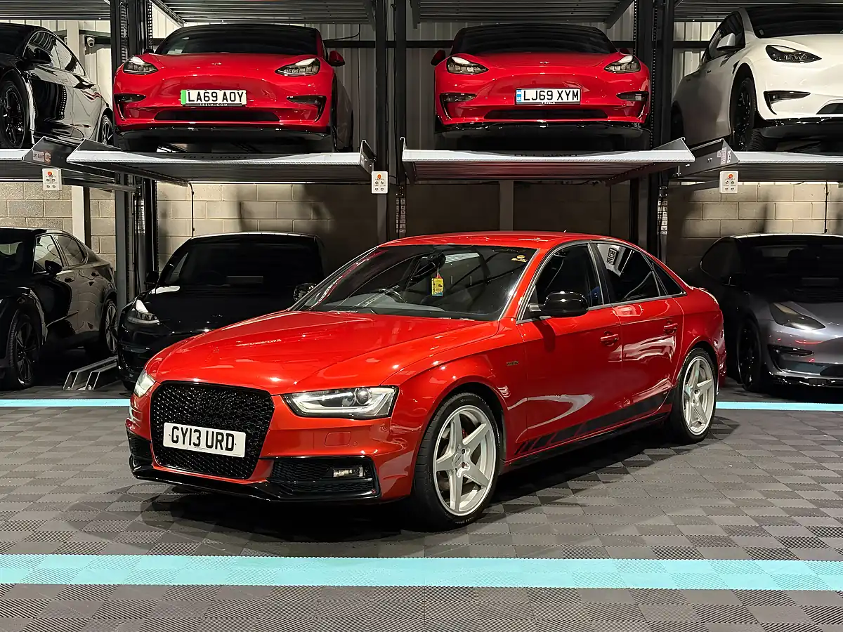 Used 2013 Audi A4 Black Edition Red - Interior and Exterior details 3